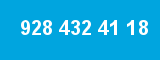 928 432 41 18